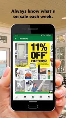 Menards android App screenshot 0